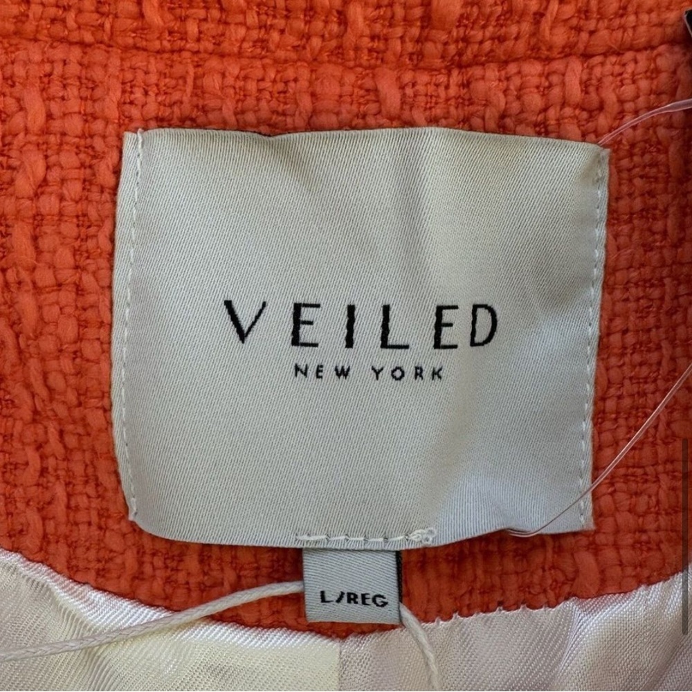Chic Orange Blazer NWT - Picture 10 of 16